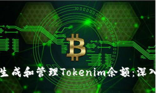 如何生成和管理Tokenim余额：深入指南